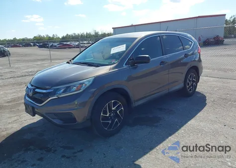 2016 Honda Cr-V Se from USA, damaged, VIN 2HKRM3H43GH562055